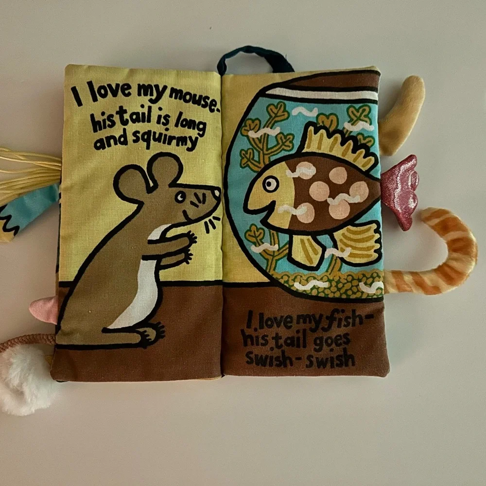 Pet Tails Interactive Soft Book for Small Child